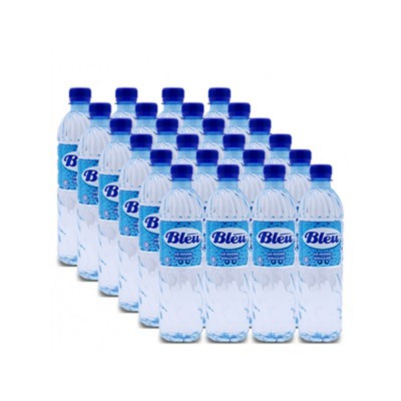 [TKM] Bleu Mineral Water 600ml x 24 Bottles [Maximum 24 Bottles in 1