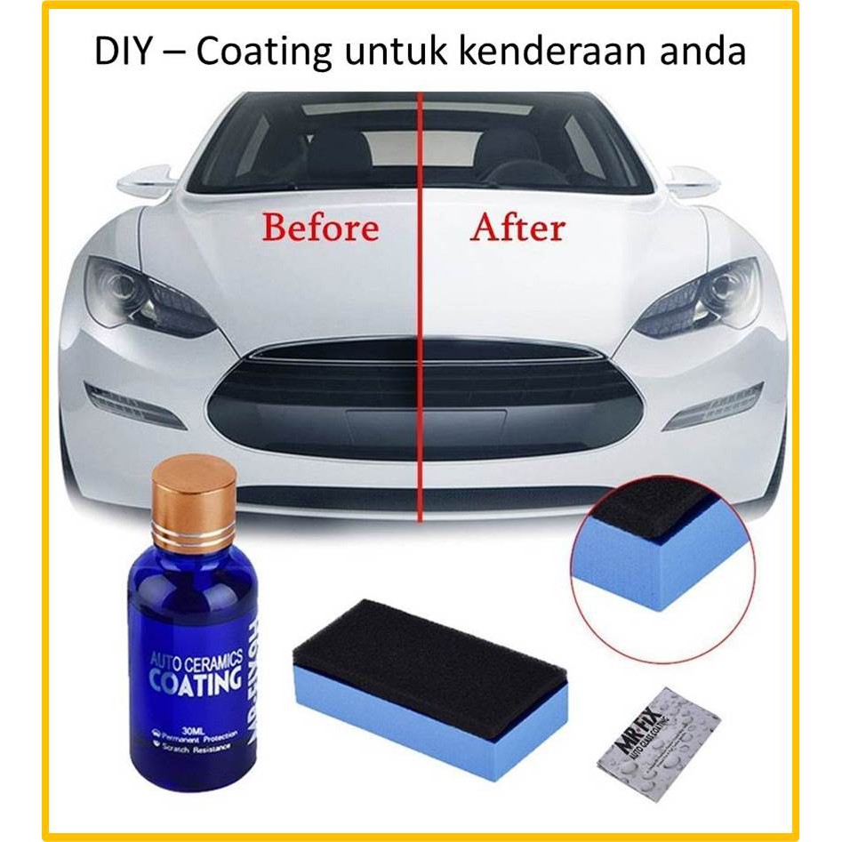 DIY Ceramic coating untuk kenderaan 9H MR.FiX Auto Ceramic Car