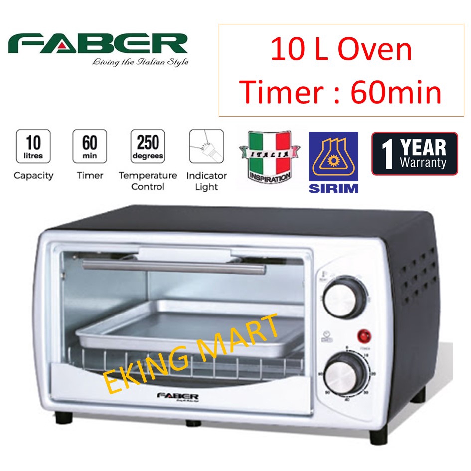 FABER Compact 10L / 10 Liter Electric Table top Oven