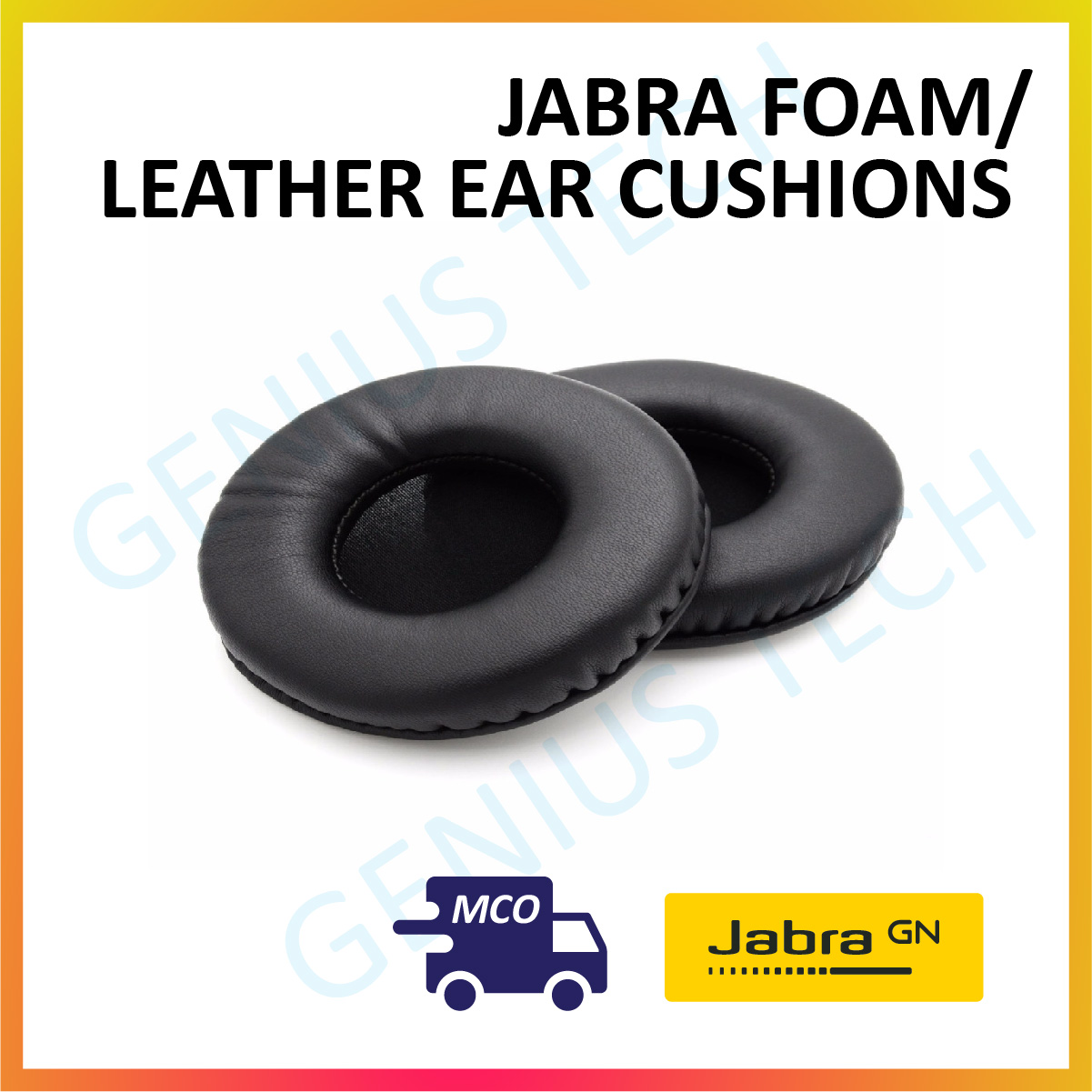Jabra Foam/Leather Ear Cushions for Evolve 20/30/40/65 Headset Shopee