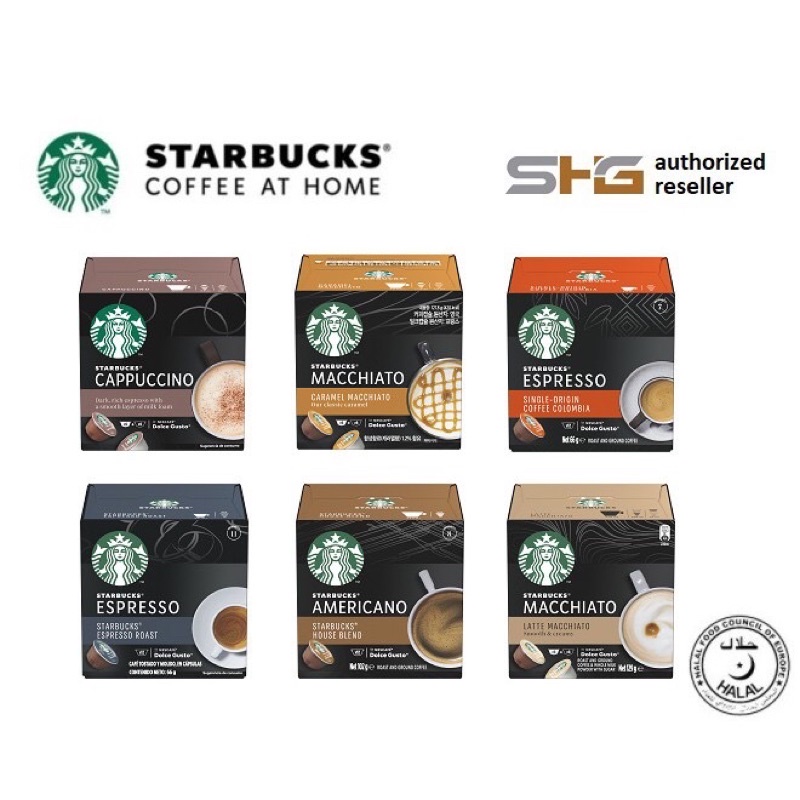 Kapsul Kopi Starbuck Starbucks Coffee Capsules (Assorted Flavors
