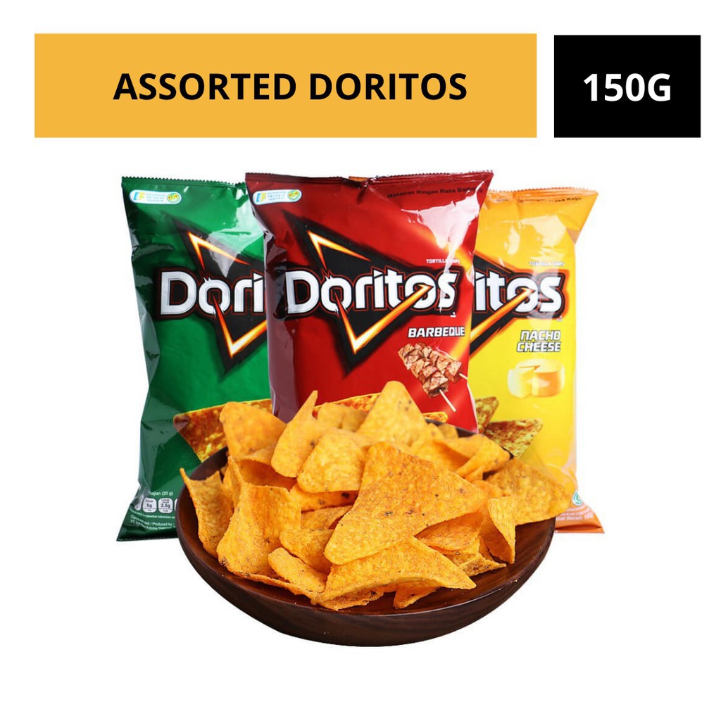 [HALAL] DORITOS INDONESIA FLAVOURED CORN CHIPS 150g (ROASTED CORN