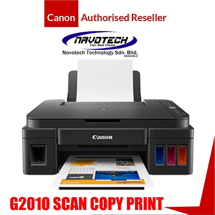 Canon G2010 Scan / Copy / Print Ink Tank Printer Shopee Malaysia