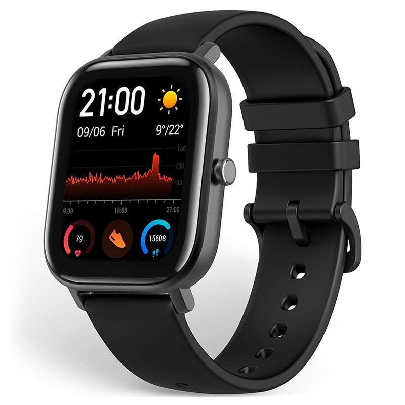 Amazfit GTS 1.65 inch AMOLED display 5 ATM Water Resistance Built In