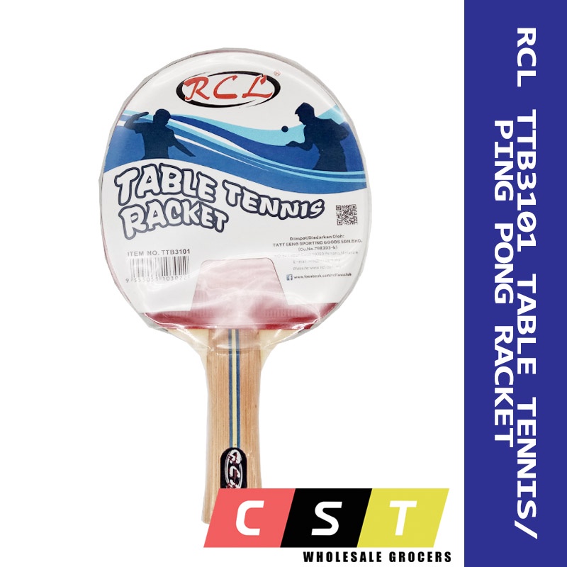 RCL TTB3101 Table Tennis Bats / Ping Pong Racket Shopee Malaysia