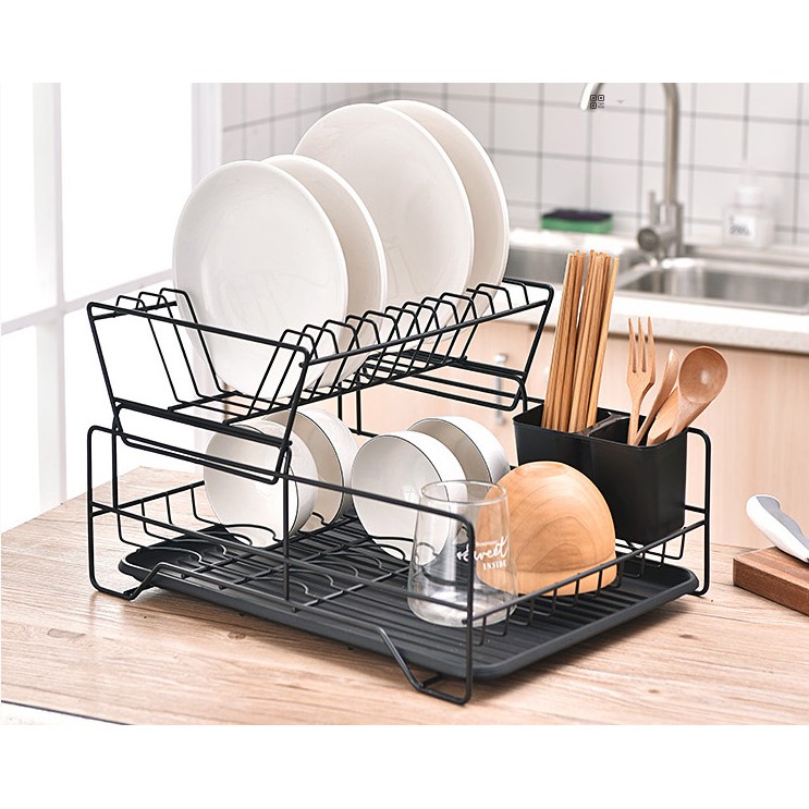 READY STOCK! NORDIC style dish rack modern home decor big storage rack