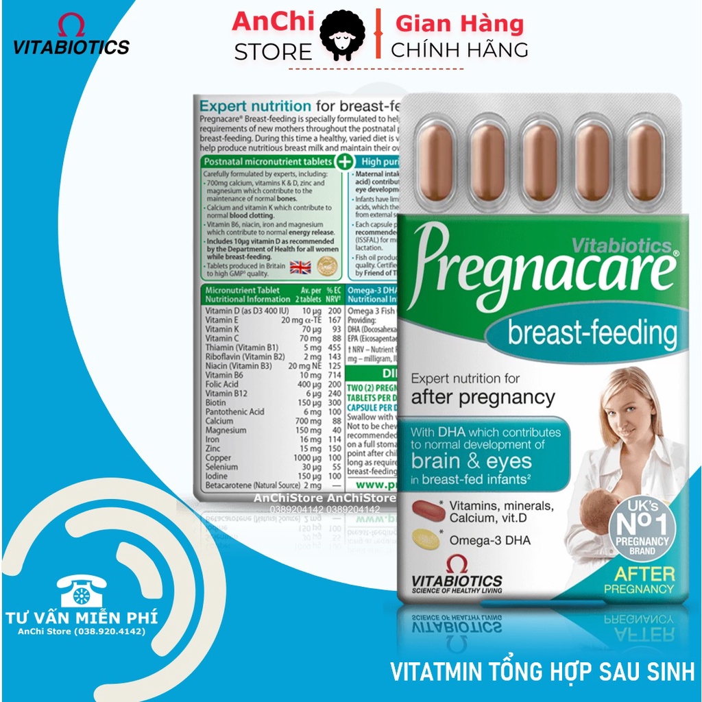 Vitamin Pregnacare Breast feeding Multivitamin Supplements
