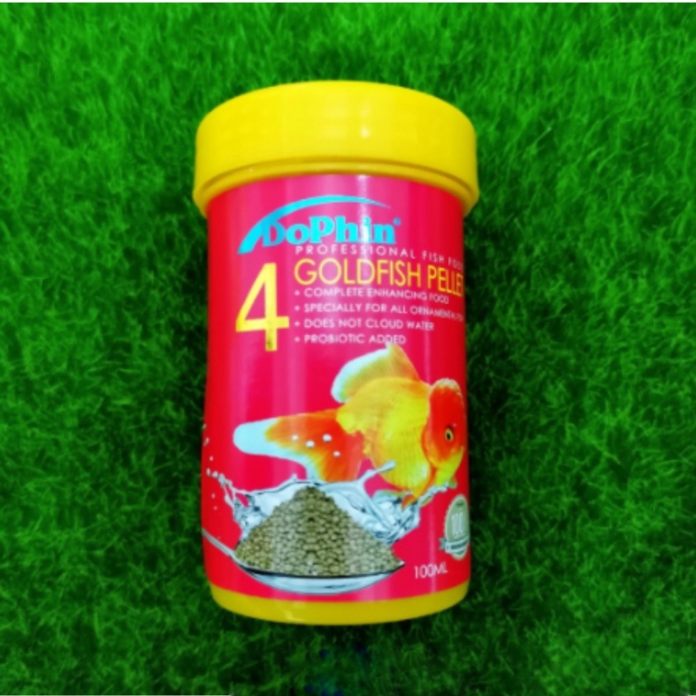 Dophin goldfish pellet is an ideal food for all the fresh cold water