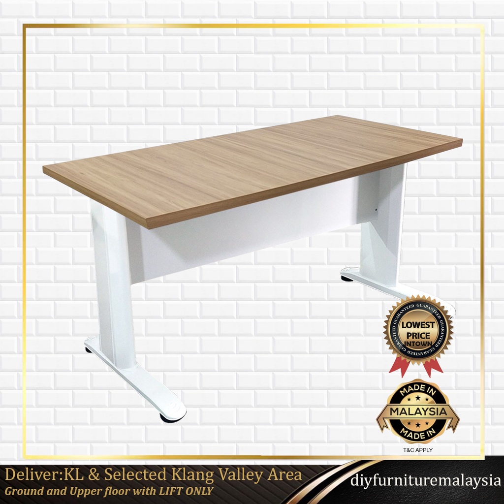 4ft Standard Office Table Office desk ( No Tel Cap) Meja Pejabat