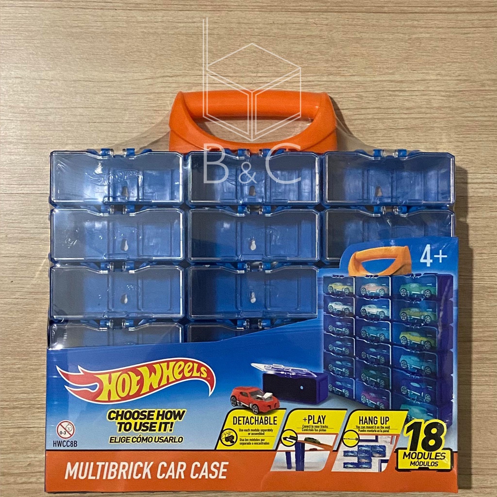 Hotwheels HW Hot Wheels Multibrick Car Carrier Case (18 Modules