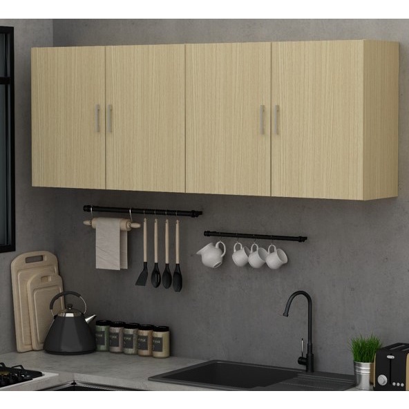 STARS Wall Mounted Kitchen 2 Door Almari Dapur Dinding 2 Pintu