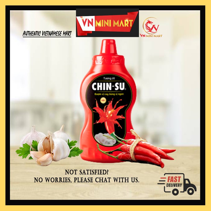 [TOP 1 SHOPEE] Chinsu chili sauce bottle of 250g Tương ớt Chinsu Việt