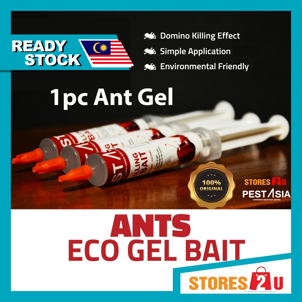 PEST ASIA Ant Eco Gel Bait (10g) 100 Original Ant Killer Umpan Semut
