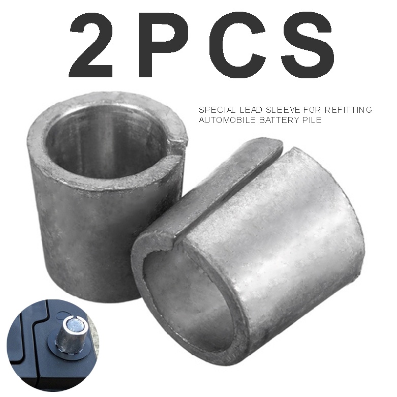 Car Caravan Van Battery Terminal Post Converter Adaptor Sleeve Positive