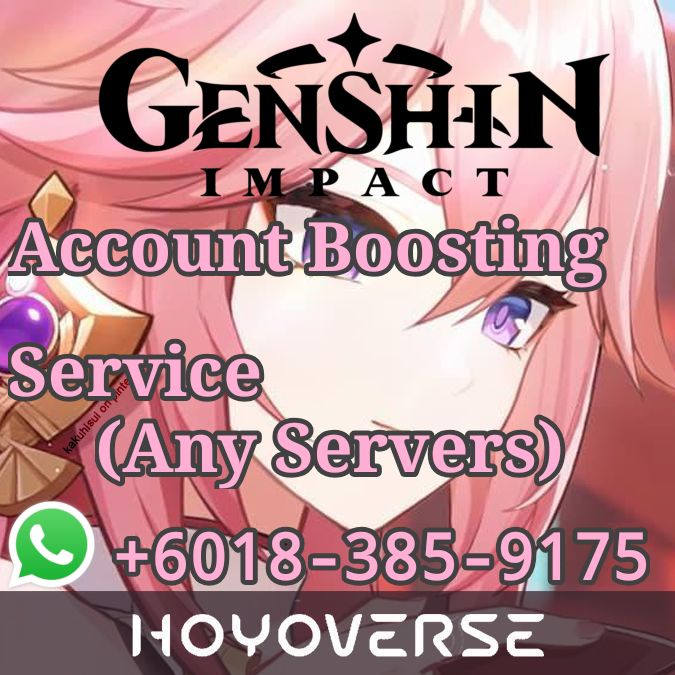 Genshin Impact Account Boost/Level up/Quest service/Requestable