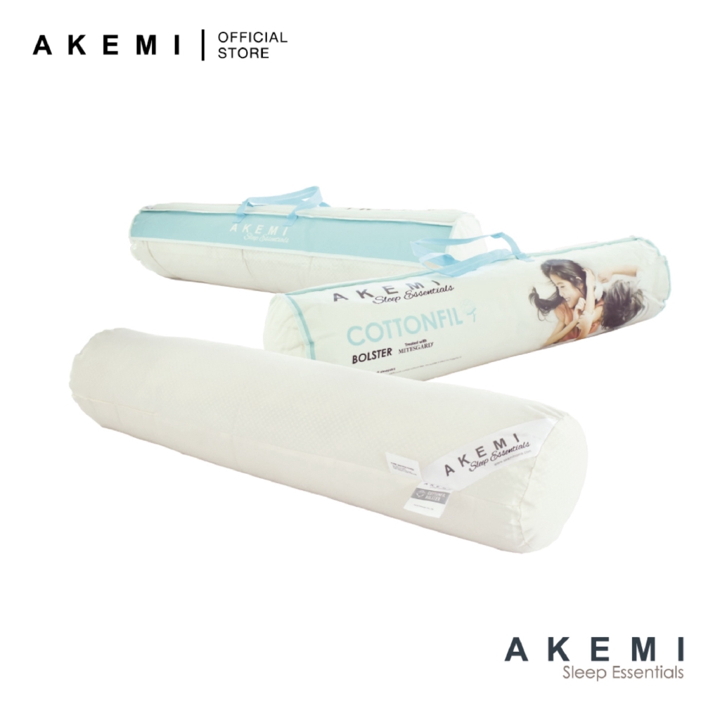 AKEMI Sleep Essentials Cottonfil Bolster Shopee Malaysia
