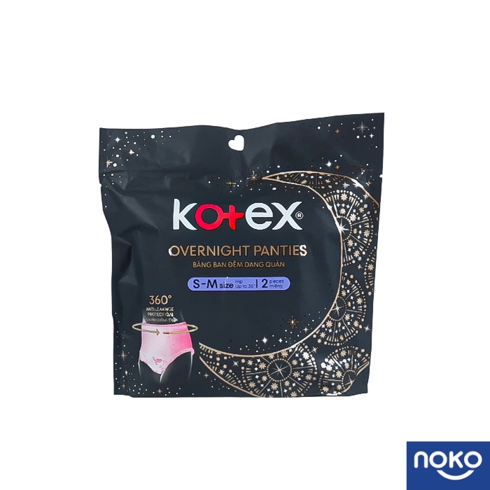 Kotex 2 in 1 Overnight Panties 3167 Shopee Malaysia