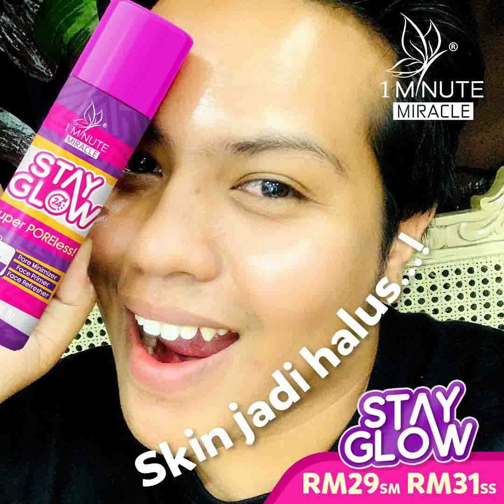 1 Minute Miracle Spray Stay Glow 1MM Original HQ Shopee Malaysia