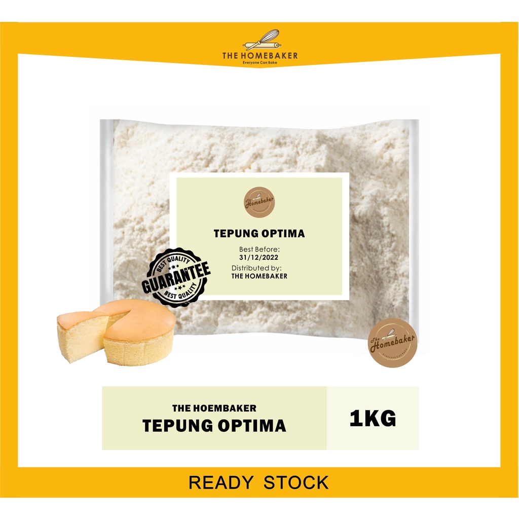Tepung Optima 1KG / Sponge Cake Mix / 海绵蛋糕预拌粉 / Halal / Homebaker