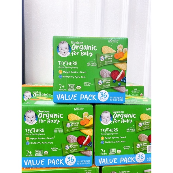 (Date 06 / 2023 Usa) Organic Gerber Weaning Rice Cake Shopee Malaysia