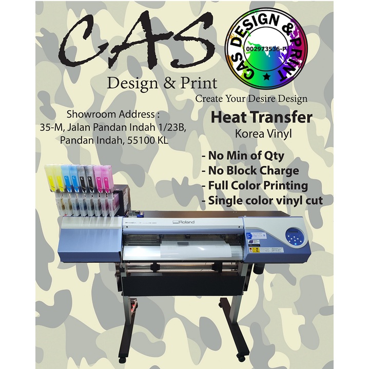 Heat Transfer Vinyl & Print and Cut Shopee Malaysia
