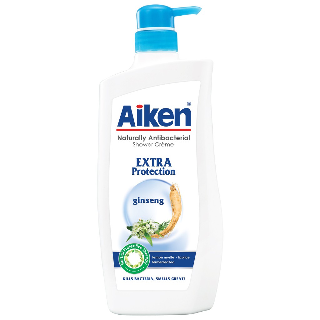 AIKEN Antibacterial Shower Cream Extra Protection (900g) Shopee