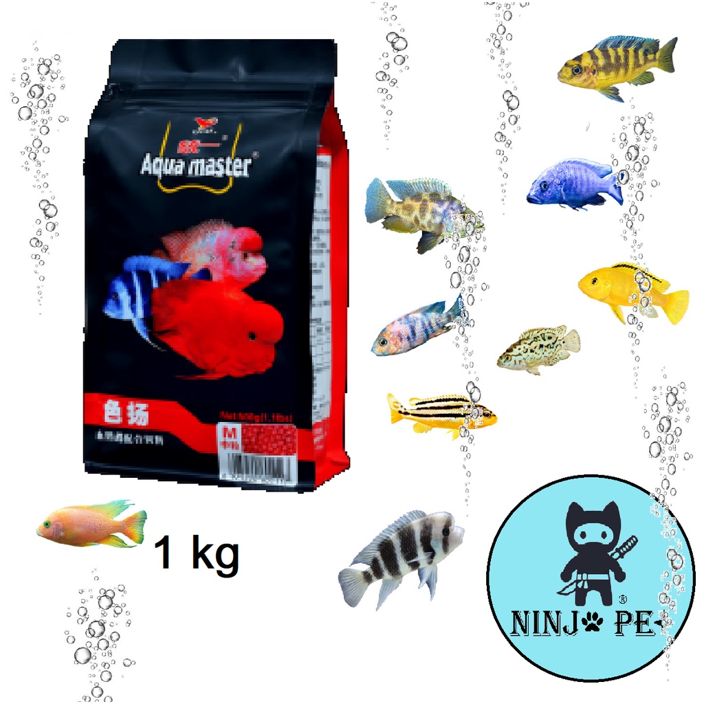 AQUA MASTER CICHLID FOOD 1KG Shopee Malaysia