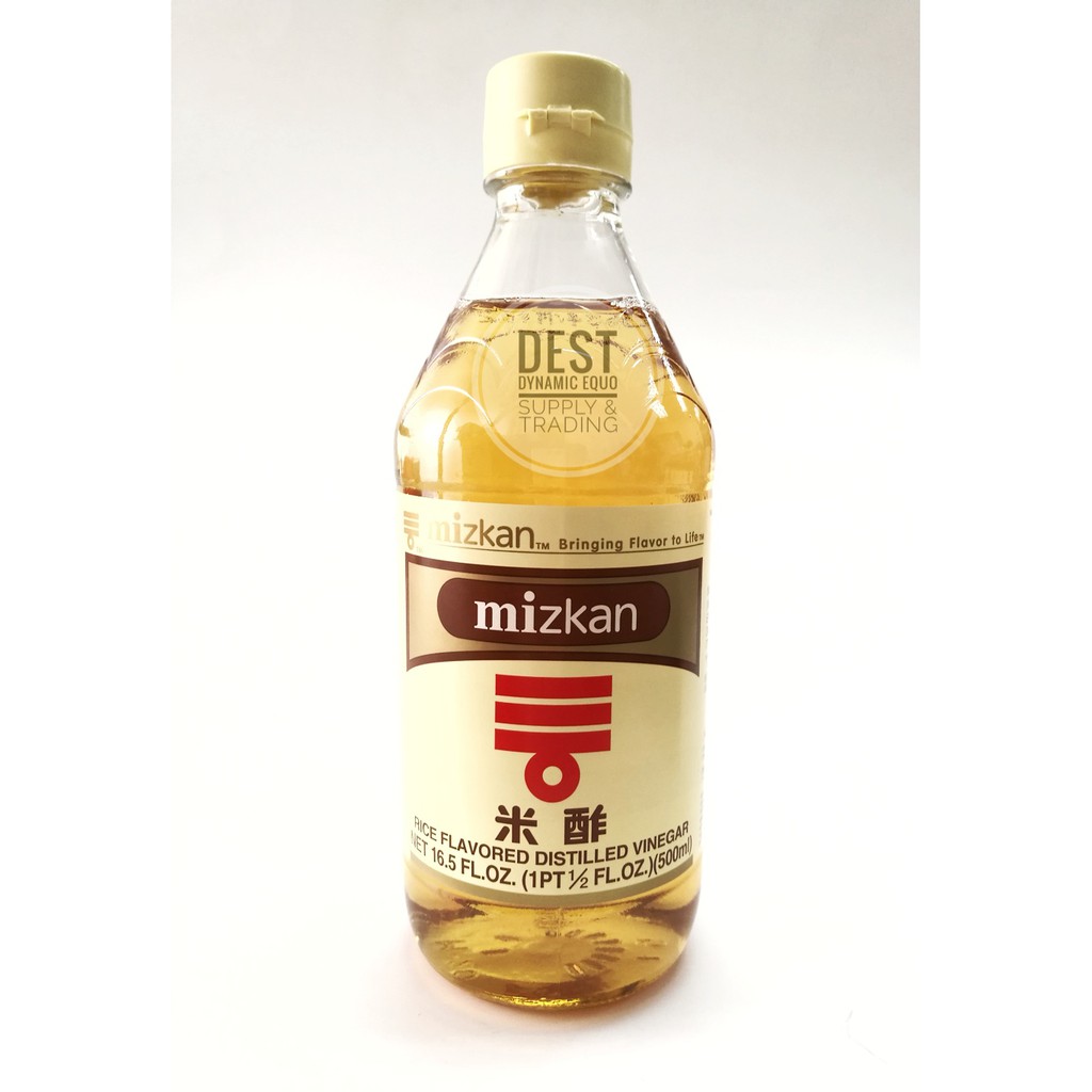 Mizkan Kome Su 500ml Japan Rice Flavoured Distilled Vinegar Shopee