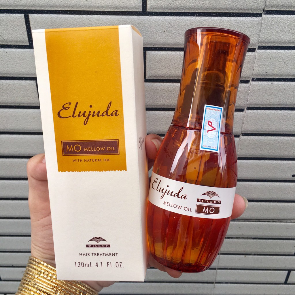 Milbon Elujuda Mo Japan argan oil repairing serum for big hair strand