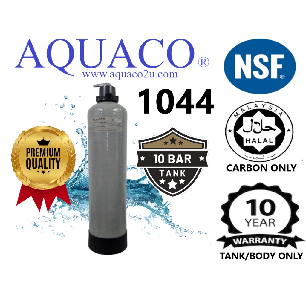 AQUACO ECO 1044 (HALAL CARBON) 10 BAR TANK OUTDOOR FULLY 0.6mm1.2mm