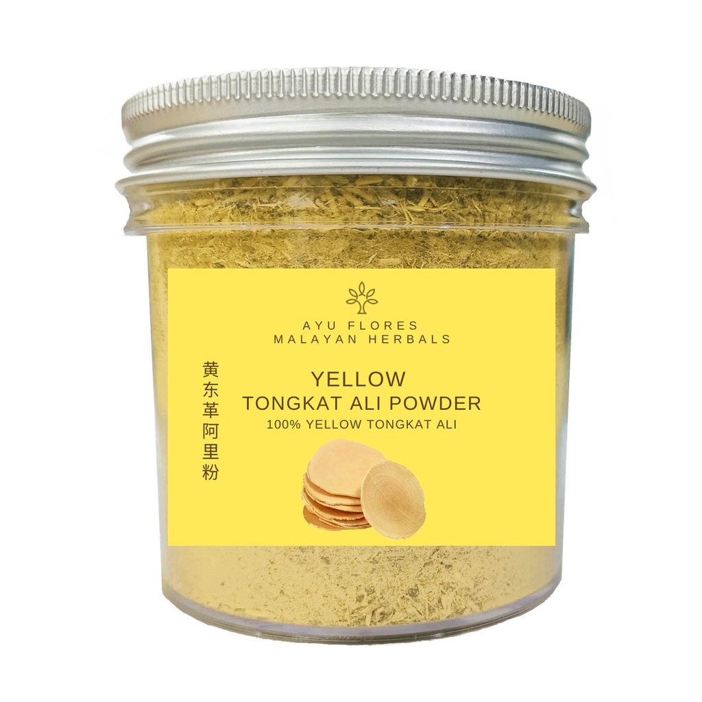 Yellow Tongkat Ali Powder Jar (Premium Grade) 75gms Shopee Malaysia