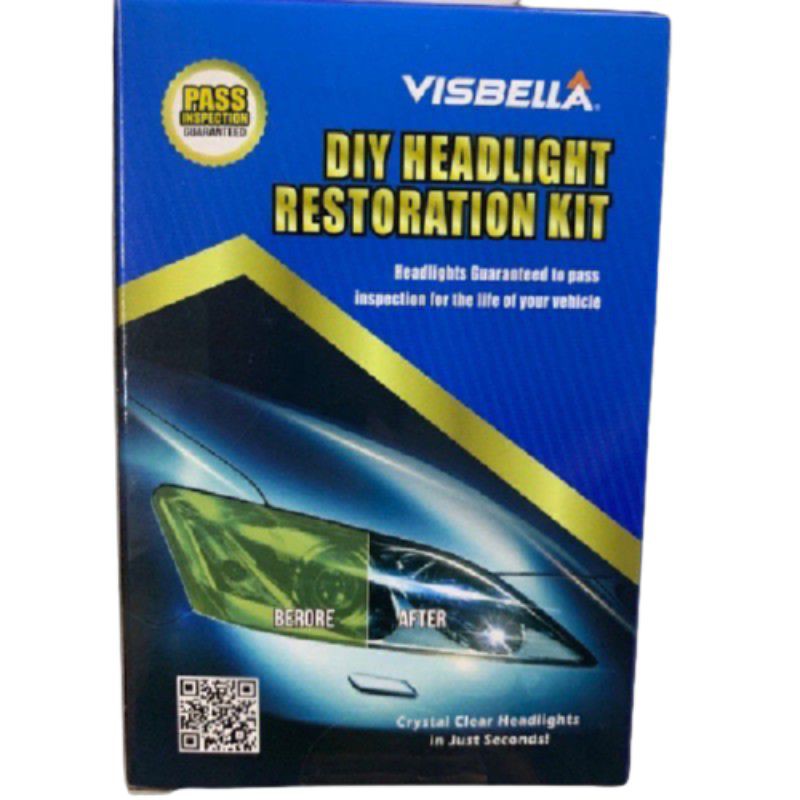 VISBELLA DIY Headlight Restoration Kit Shopee Malaysia