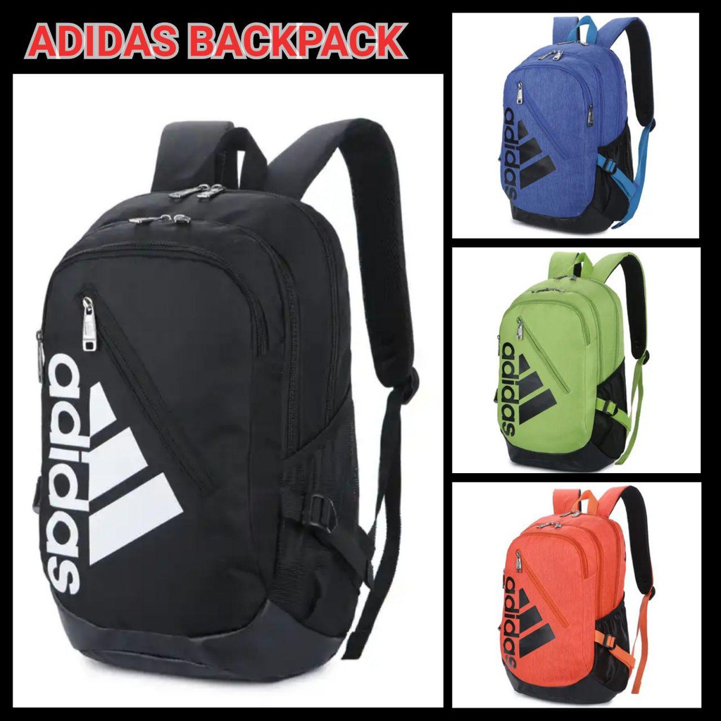 ADIDAS BACKPACK LAPTOP BAG TRAVEL SCHOOL BAG & BEG SEKOLAH (AD02