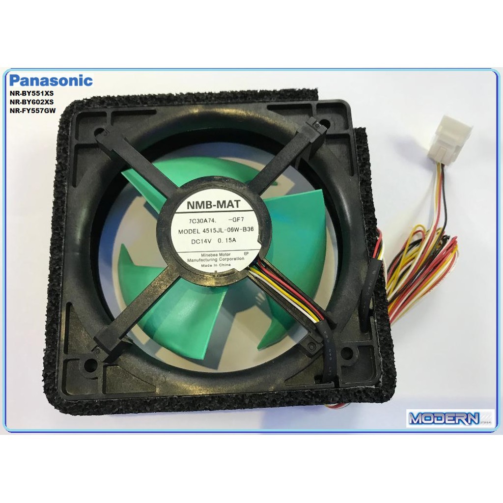 *ORIGINAL* PANASONIC Refrigerators FAN MOTOR FC 4 WIRES for model NR