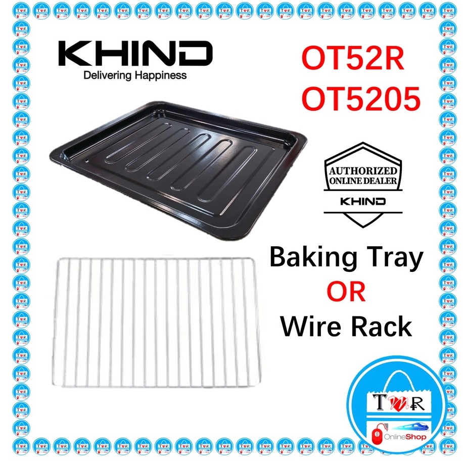 Khind Baking Tray / Wire Rack Only Original ( OT52R / OT5205