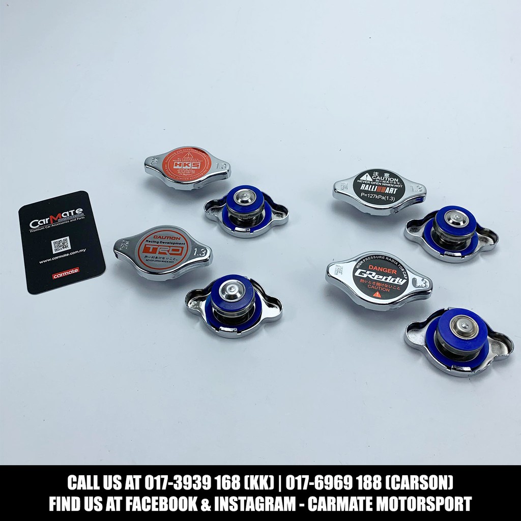 Car Water Radiator Cap HKS GReddy Ralliart TRD Toyota