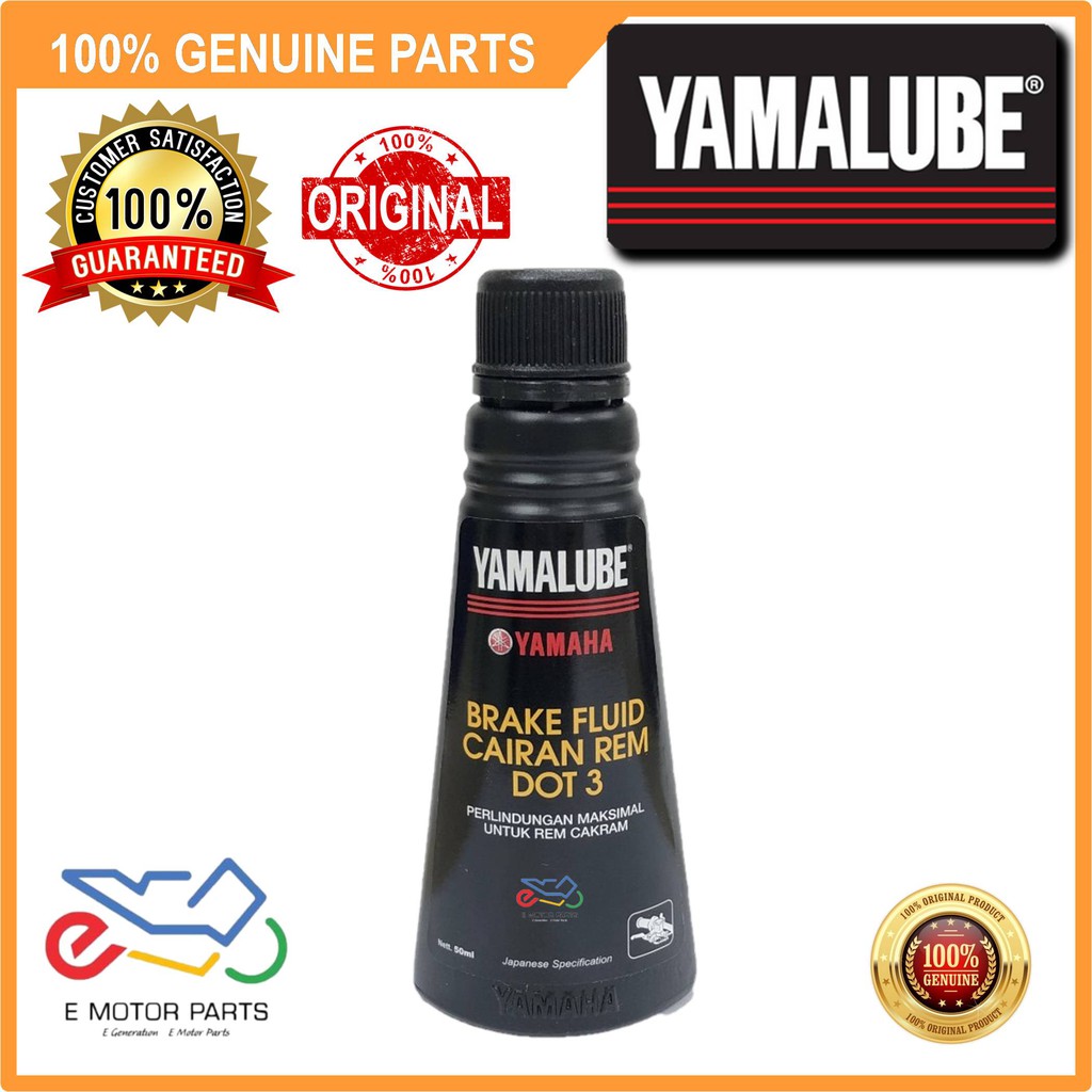 YAMALUBE BRAKE FLUID CAIRAN REM DOT 3 50ML YAMAHA [100 ORIGINAL