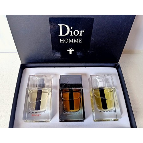 Dior Homme Parfum Set for Men With 3 x 30ml CODE34 New Stock