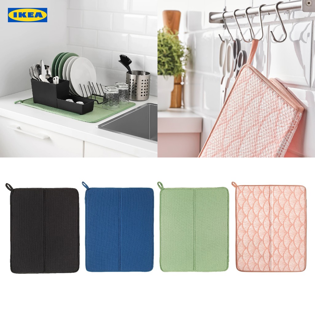 IKEA NYSKOLJD Dish Drying Mat 44x36 cm Shopee Malaysia