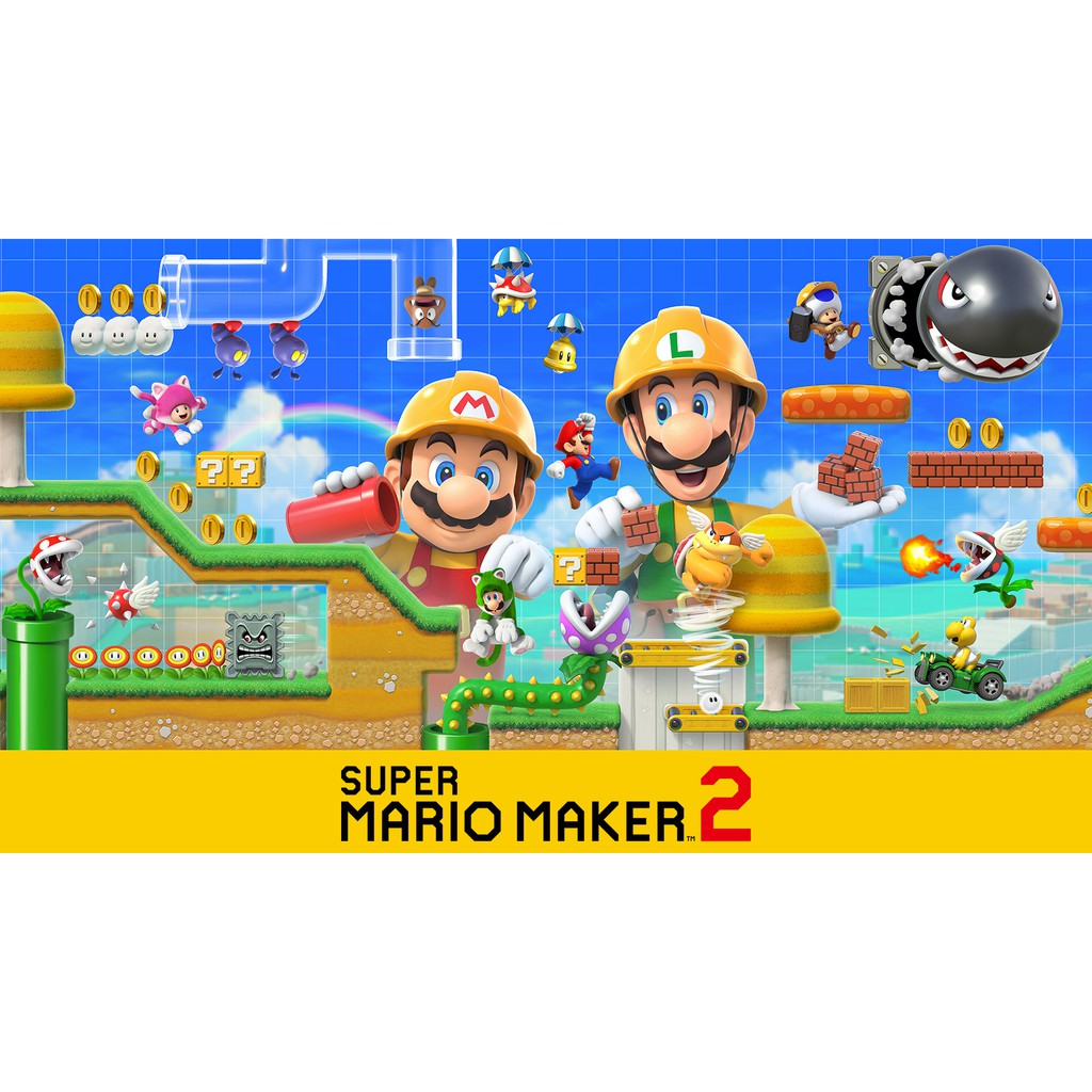 Super Mario Maker 2 (PC Games) (Digital Download) (Yuzu Emulator