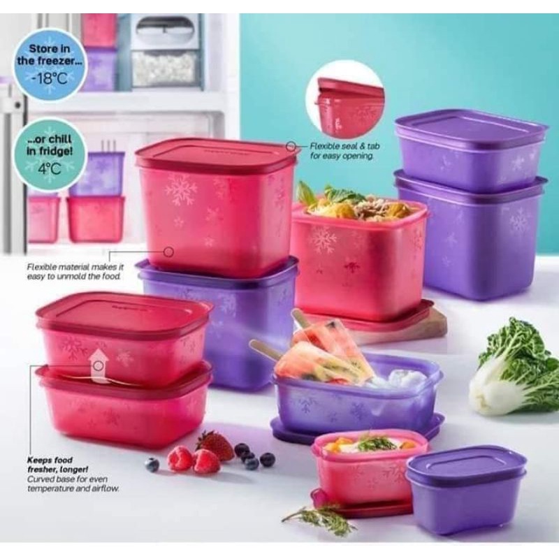 SET CHILL FREEZE TUPPERWARE (12 PCS) Shopee Malaysia