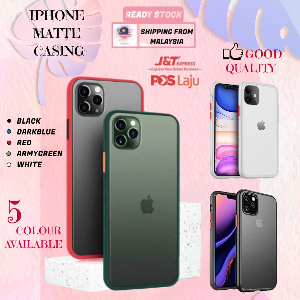 [Readystock] Shockproof Silicone Phone Case iPhone X Xs