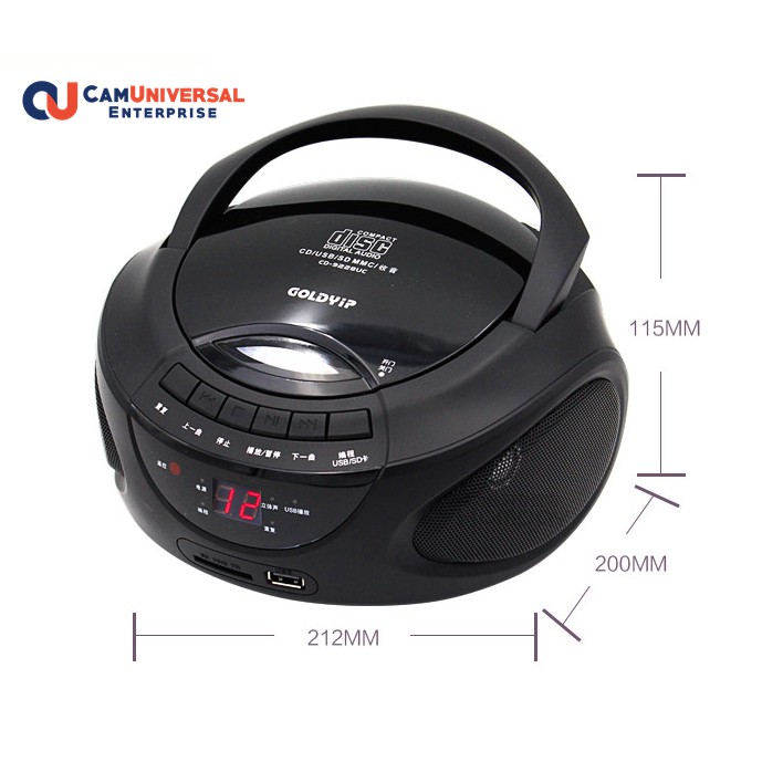 Portable Radio , CD Player USB Player with Bluetooth for Educational CD