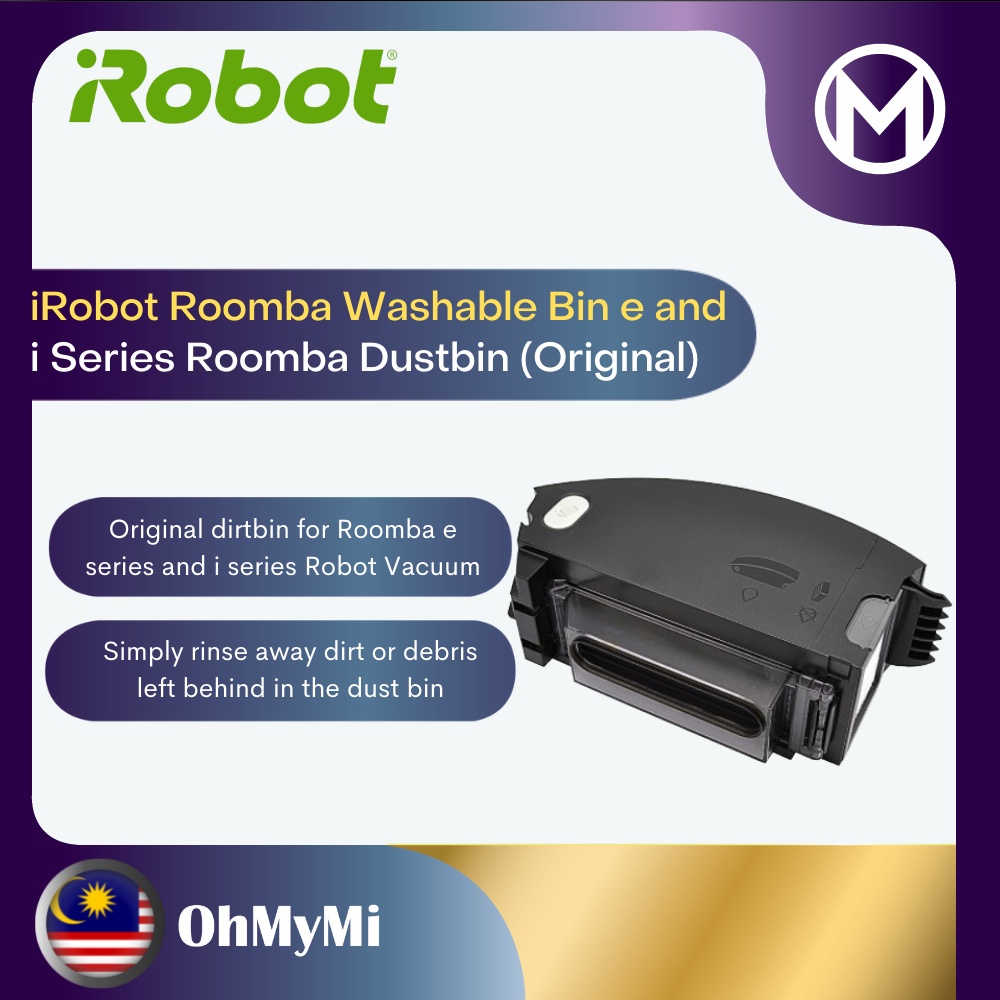 iRobot Roomba Washable Bin e and i Series Roomba Dustbin (Original) Shopee Malaysia