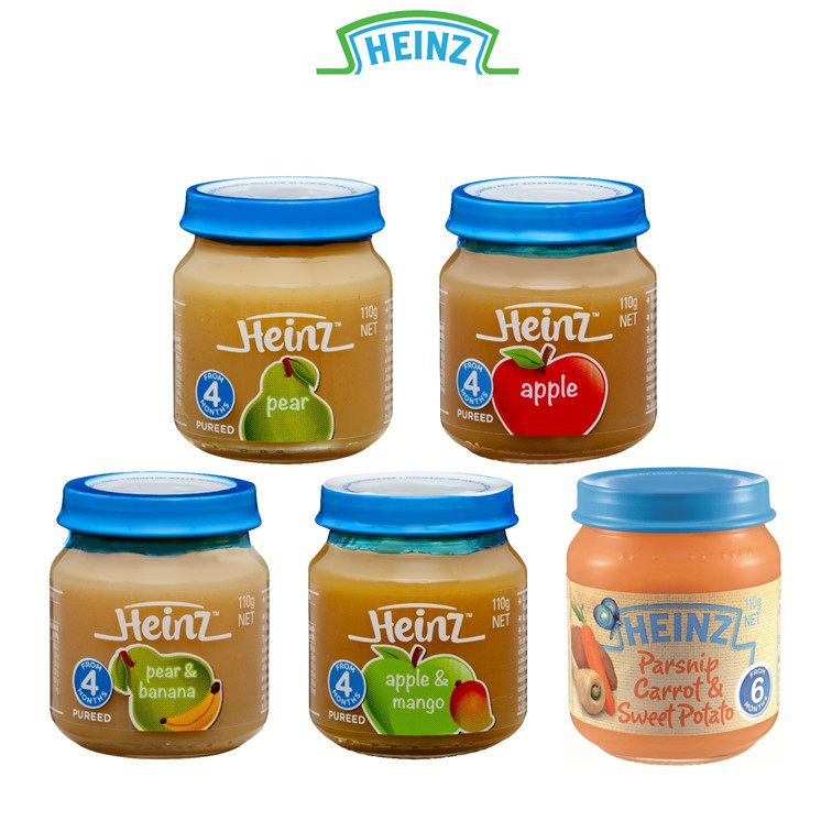 Heinz Glass Jar Baby Food 110g Shopee Malaysia