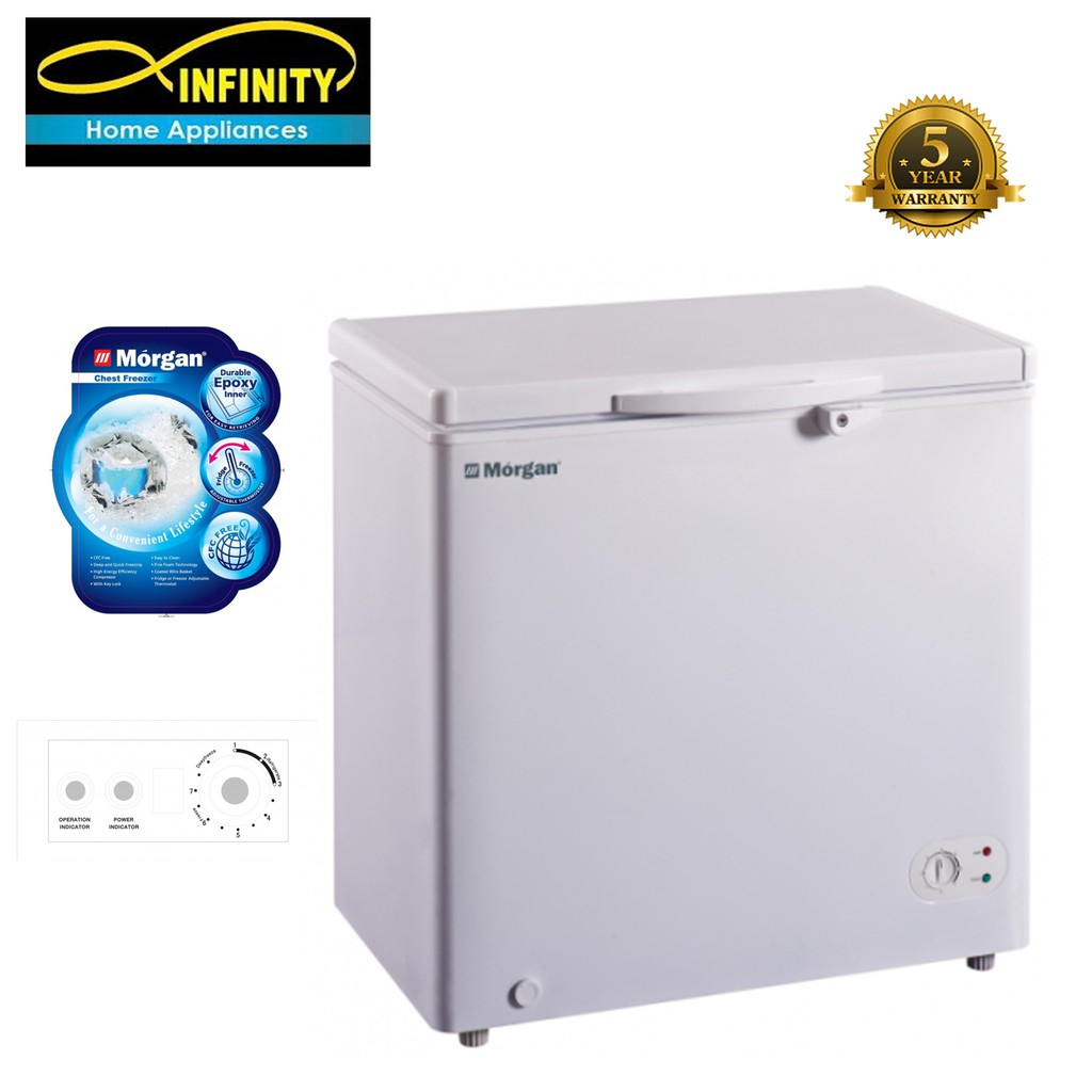 DUAL FUNTION Chest Freezer Refrigerator (150 L) McfEverest 15 Shopee Malaysia
