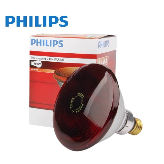 ORIGINAL PHILIPS Infrared Healthcare Heat Incandescent Par38 150w E27