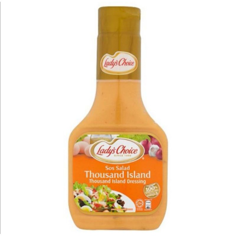 Lady's Choice Sos Salad Thousand Island Dressing Mayonnaise (250ML
