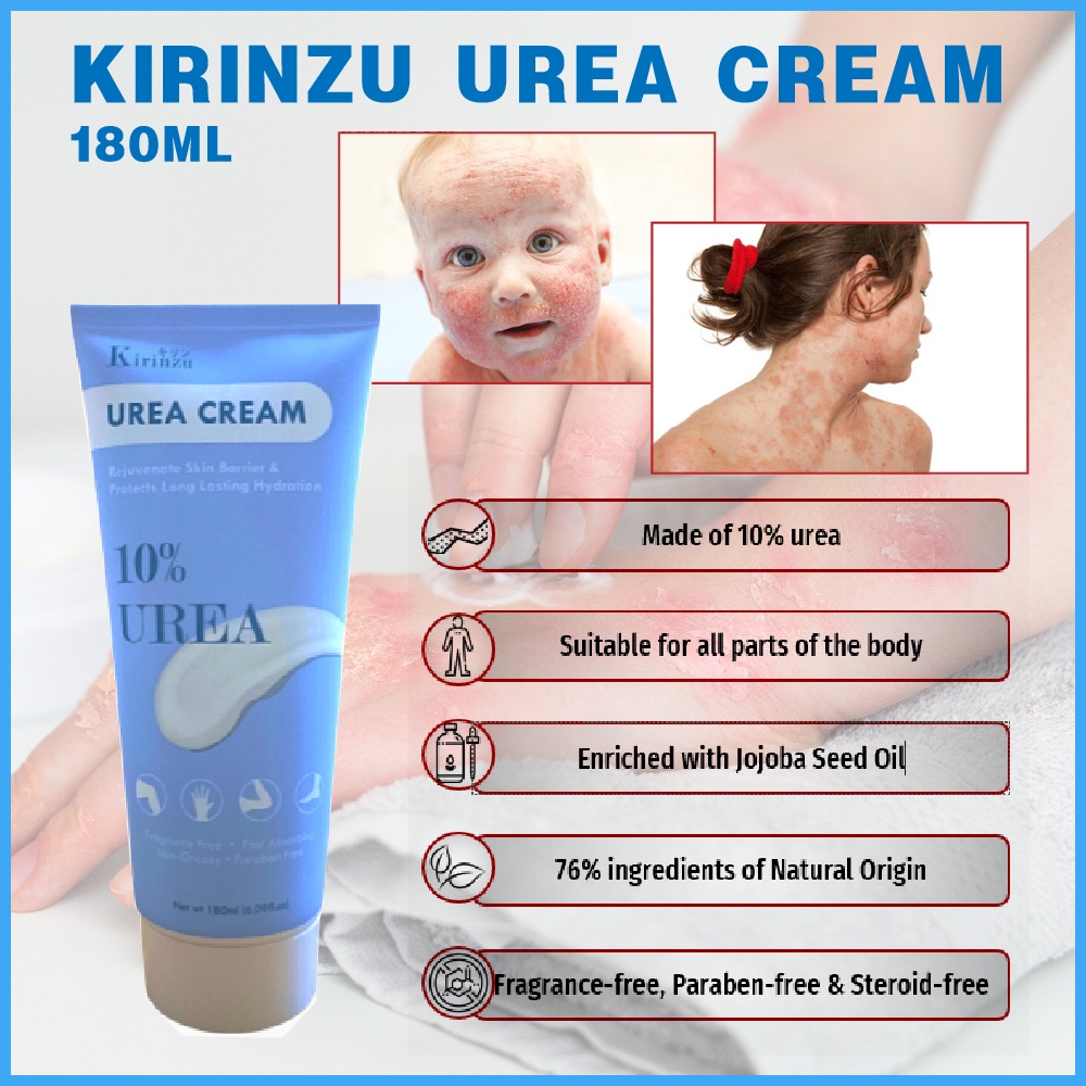 180ml Kirinzu Urea Cream Hospital Medicine For Acne Prone Dry Skin