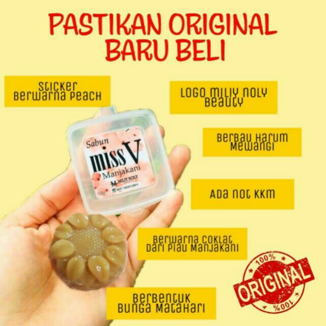 Khasiat Sabun Manjakani Miss V malaykojo